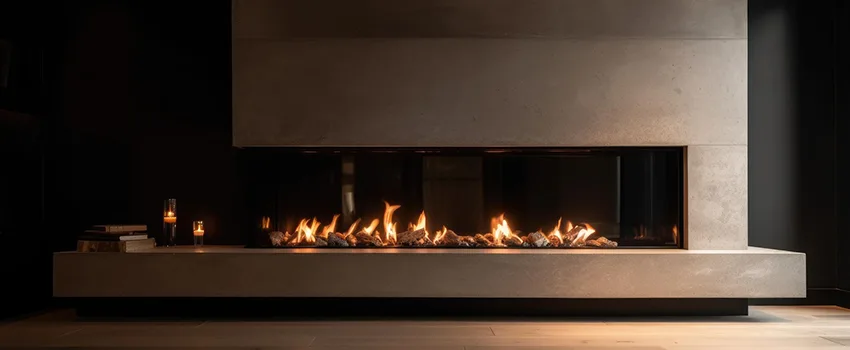 Gas Fireplace Ember Bed Design Services in Temecula, California