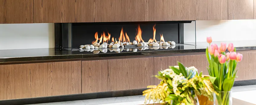 Double-height Fireplace Design Refurbishment in Temecula, California