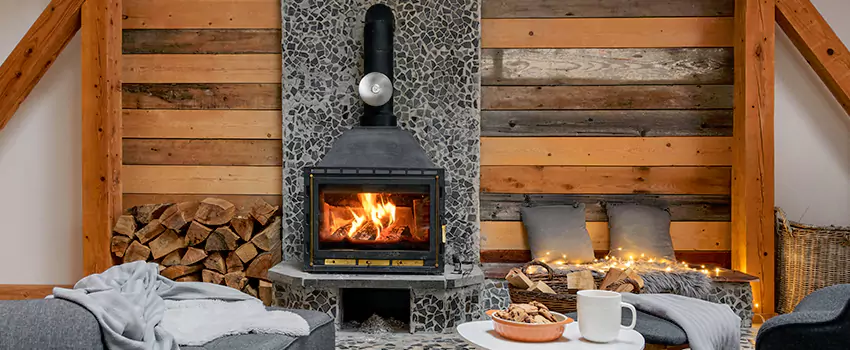 Thelin Hearth Products Direct Vent Gas Stove Fireplace Inspection in Temecula, California